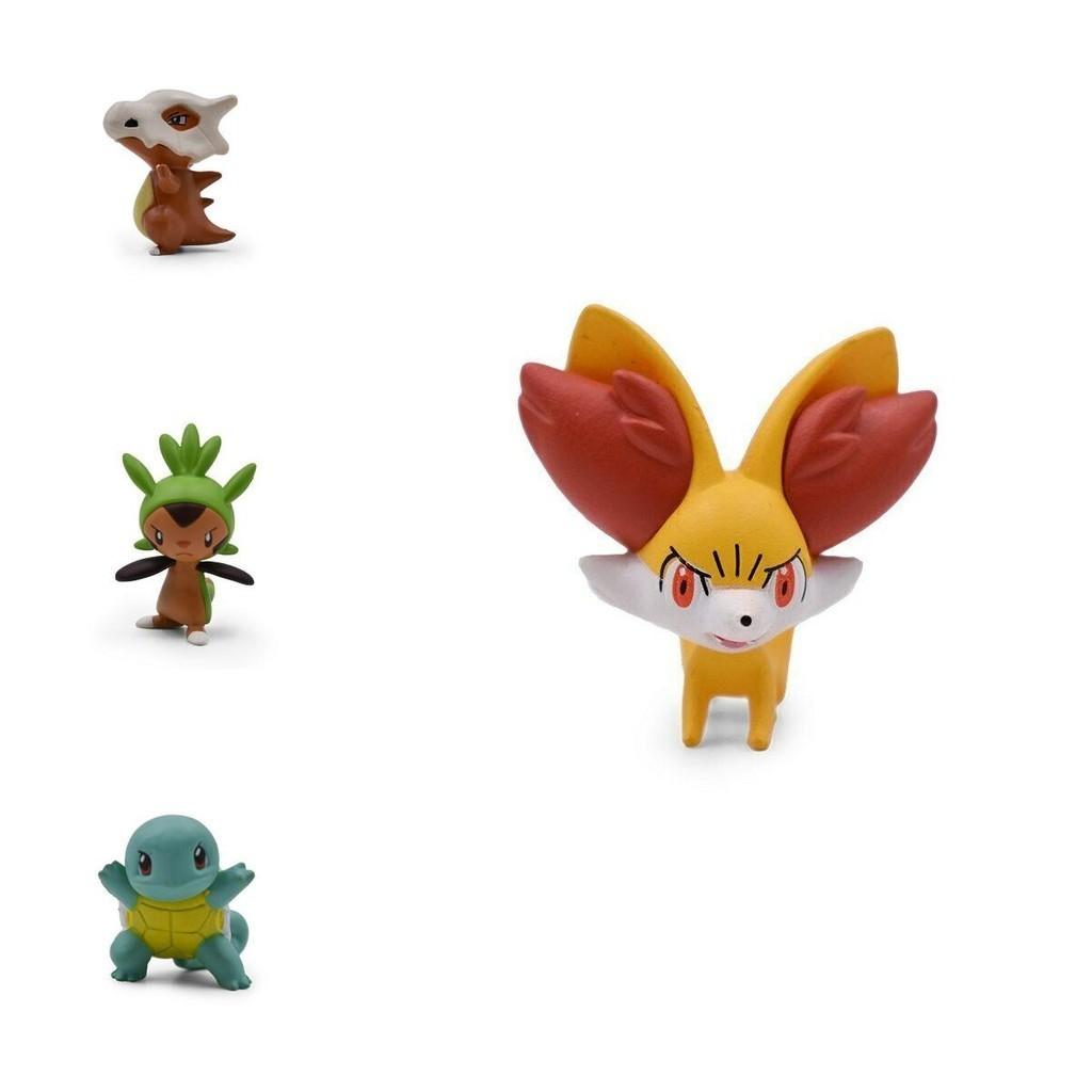 Exquisite 4cm Pokemon Character Anime Action Toy Figure Model Featuring Charmander Cubone Bulbasaur