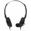 Buffalo BUFFALO Binaurales Kopfbügel-Headset, USB-Anschluss/Klapptyp, Schwarz, BSHSUH13BK