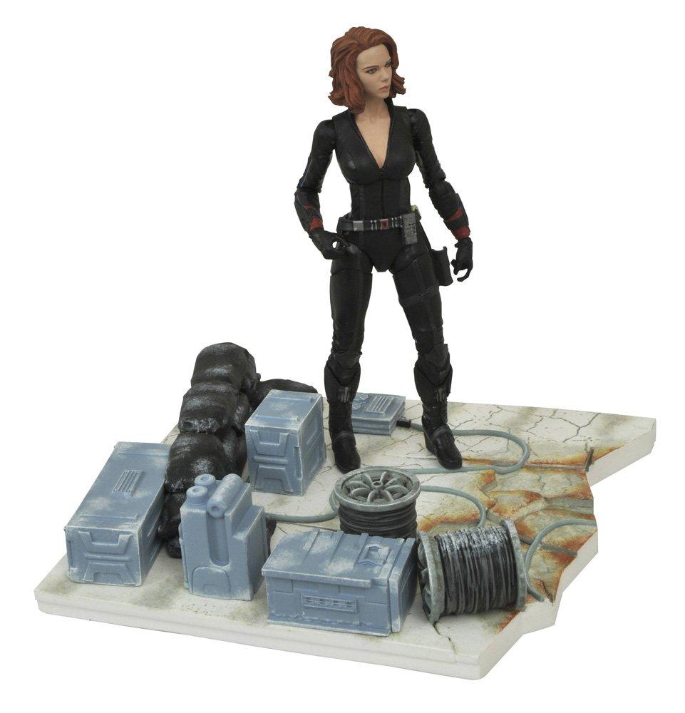 Age of Black Widow Plastic Action Approximately 18cm Tall [Marvel Select] "Avengers Ultron" Pre-painted Figure,