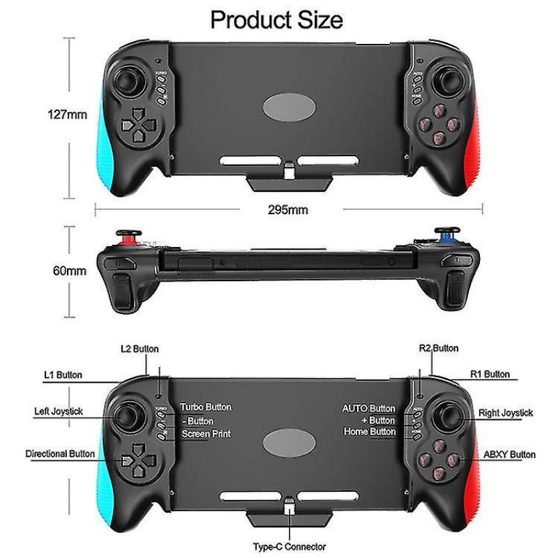 Wireless Controller Compatible with Nintendo Switch, Ergonomic Controller Compatible with Nintendo S