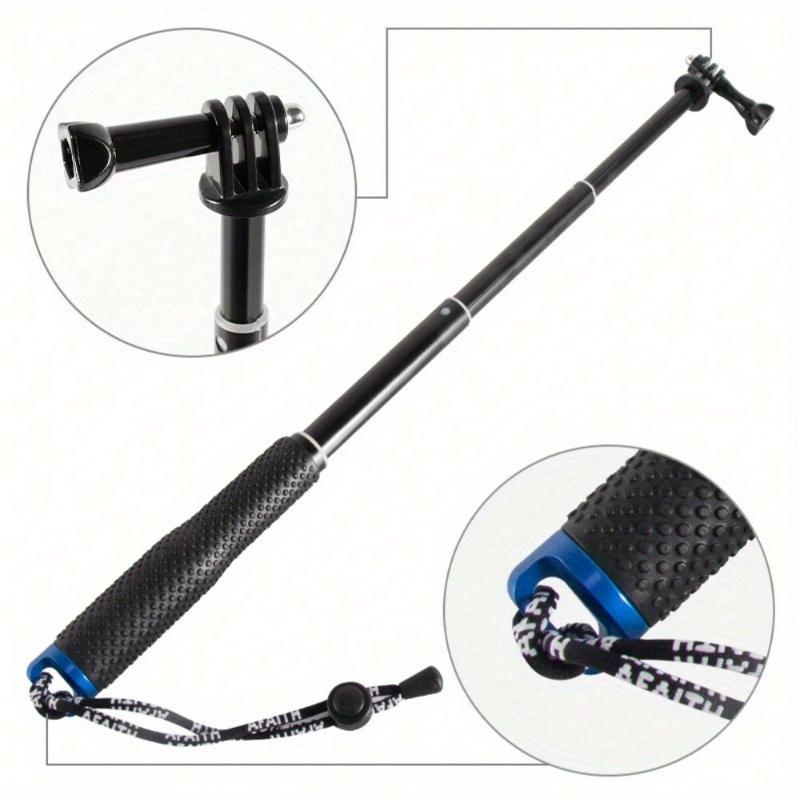 1 Set Extendable Pole Mini Selfie Stick Waterproof Monopod Blue For Hero11 10 9 8 6 5 4/3 New for Sport Camera