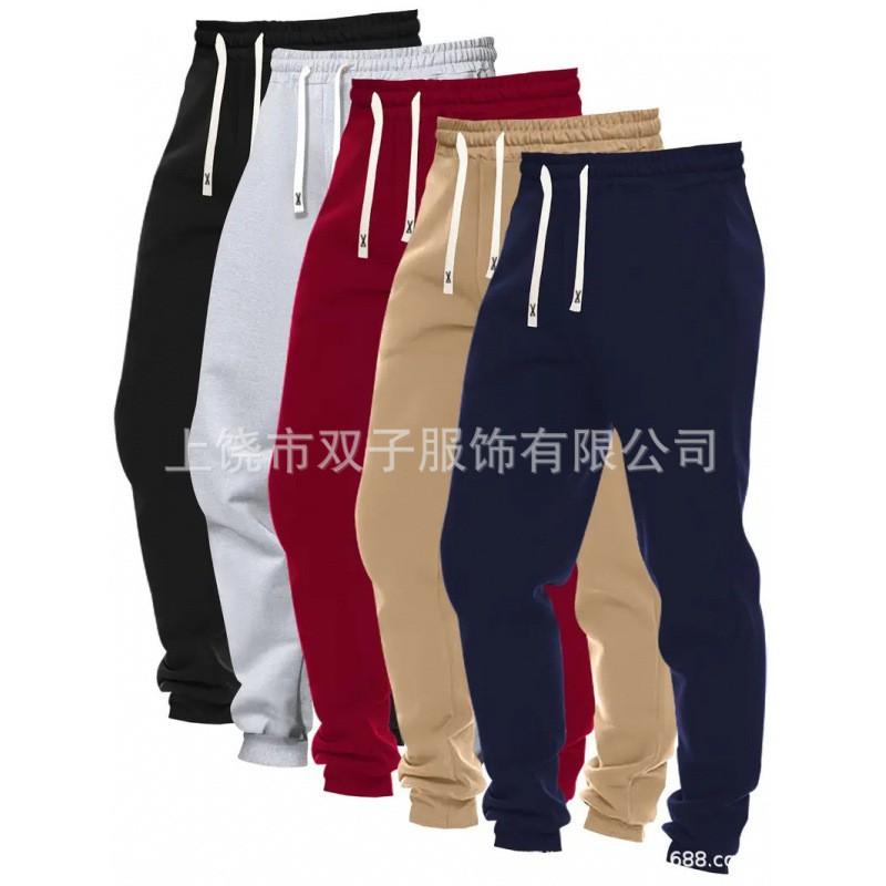 Mens Casual Sport Hoodie Set Loose Fit Long Sleeve Cotton Blend Tracksuit