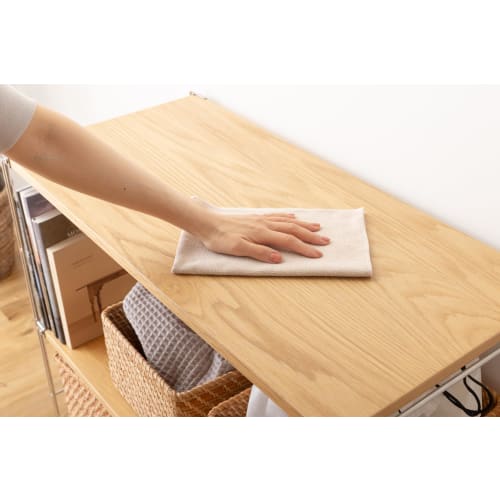 Teijin Atchi Kocchi Dishcloths, Large, Gray, Set of 2, 33cm X 50cm, Made In Japan, Microfiber