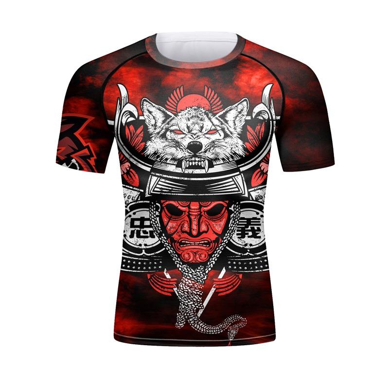 Trendy Japanese Anime Graphic T Shirts For Men Fashion Summer Streetwear 3D Printed Gym T-shirts