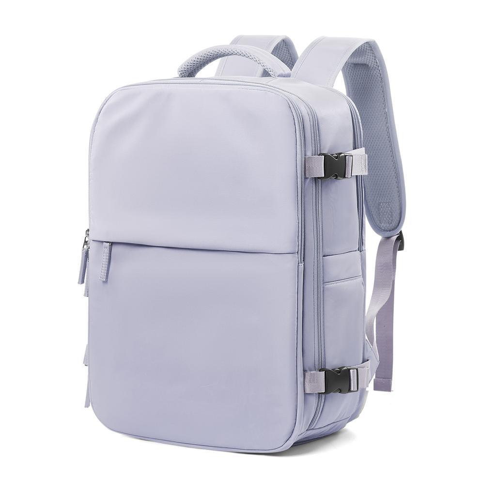 Travel Vacuum Backpack with Vacuum Compression Pump, Large Capacity Airplane Travel Backpack Women Men Expanded Laptop Backpack