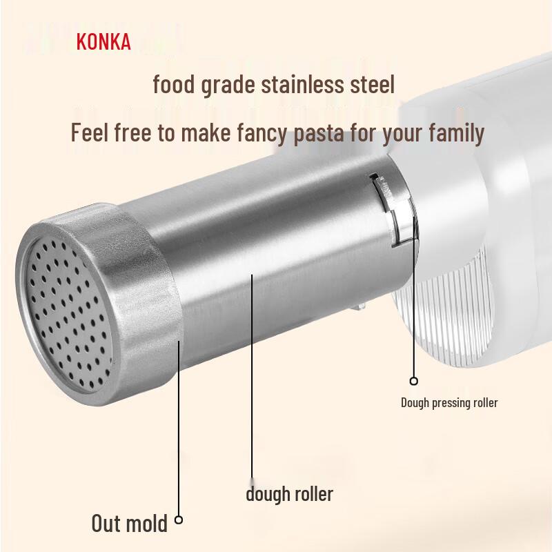 KONKA KMTJ-0401-W Handheld Electric Noodle Maker CN Plug (adapter Included)
