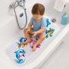 Bath Mat with Drainage Holes, Anti-Slip Texture Foot Massage Mat, Food-Grade PVC Material Suction Cups Bathtub Mat
