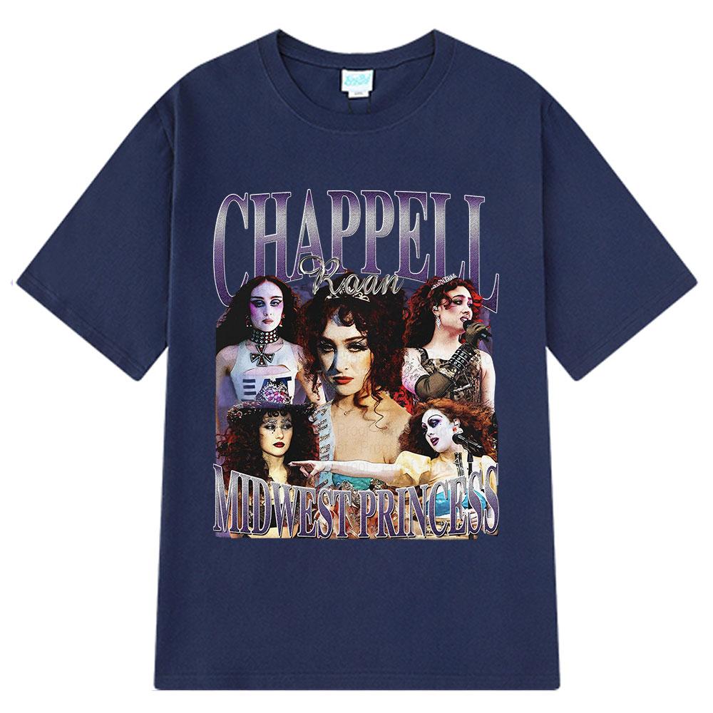 Chappell Roan Midwest Princess Tshirt Unisex Unisex Vintage Fashion Country Music T Shirts Cotton Y2k Harajuku Tshirts