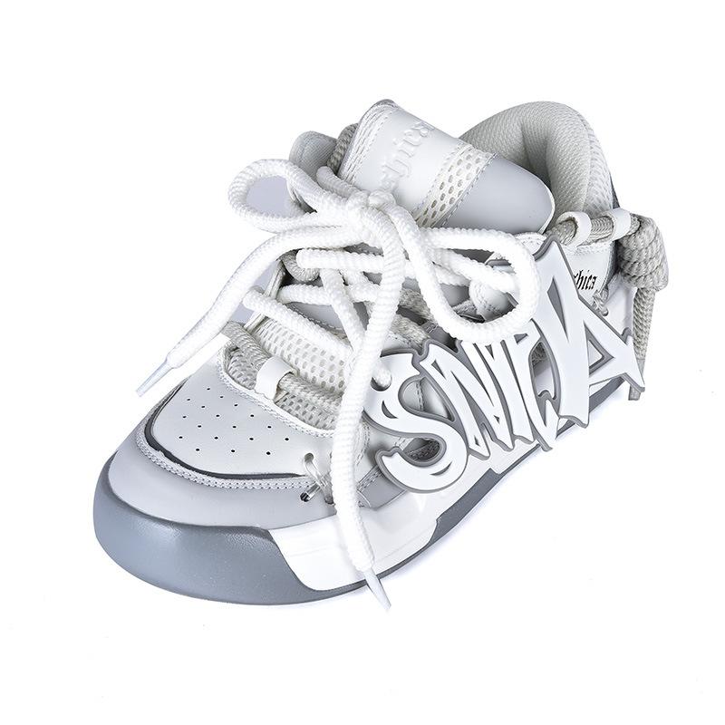 

2024 Outdodr Shoes Кроссовки Баскетбольная обувь Уличная студенческая подвижная обувь на толстой подошве для мужчин и женщин 44