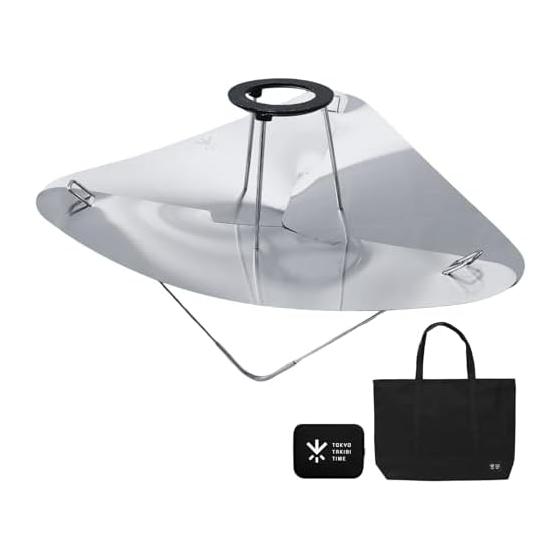 Bonfire stand that feels like an open fire Bonfire stand Compact Lightweight Comes with stand (trivet) for bonfire cooking Large capacity storage bag