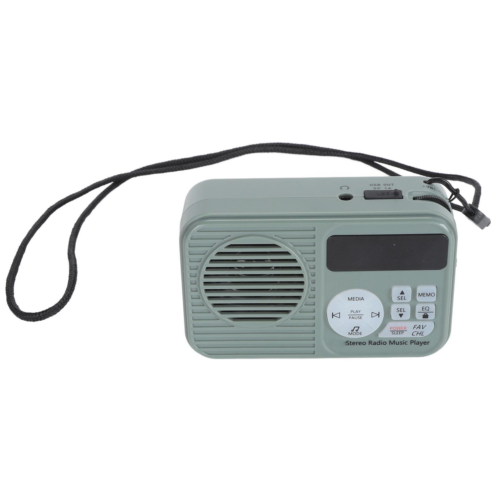 

Ретро Bluetooth Радио Высокая Чувствительность Дисплей с Подсветкой DSP Беспроводной Винтажный Маленький Динамик с