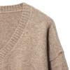 Spring Women's Solid V-neck Knitwear - Simple & Versatile Pullover