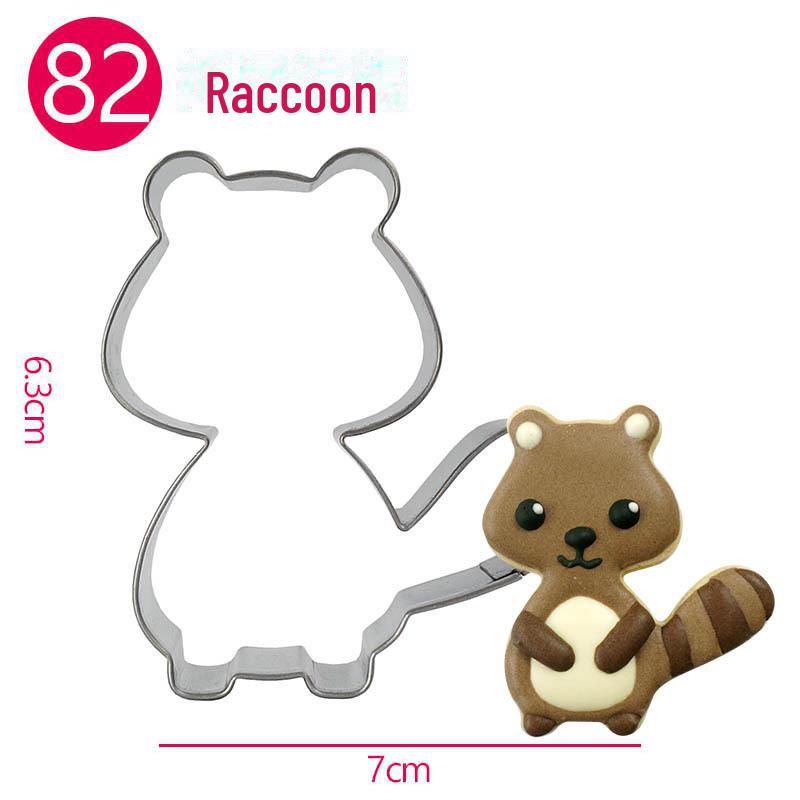 

Набор форм для печенья и помадки из нержавеющей стали - дизайны слона и жирафа