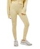 Nergy UV Jacquard Knit Yellow Women's Leggings, NJS33110, (80)