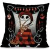 Nightmare Before Christmas Dekorative Kissenhülle Für Geistkopf Taillendesign