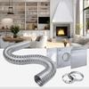 Pellet Stove Air Ventilation Set Efficiently Enhances Combustion Easy Installation Designs for Various Models Use