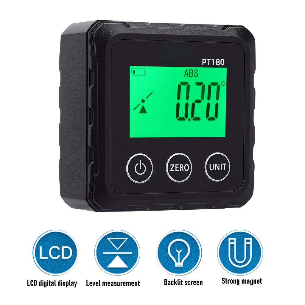Digital Angle Gauge 4  Degree High   Magnetic Base Digital Angle Finder for Auto Repair Table Saw Woodworking