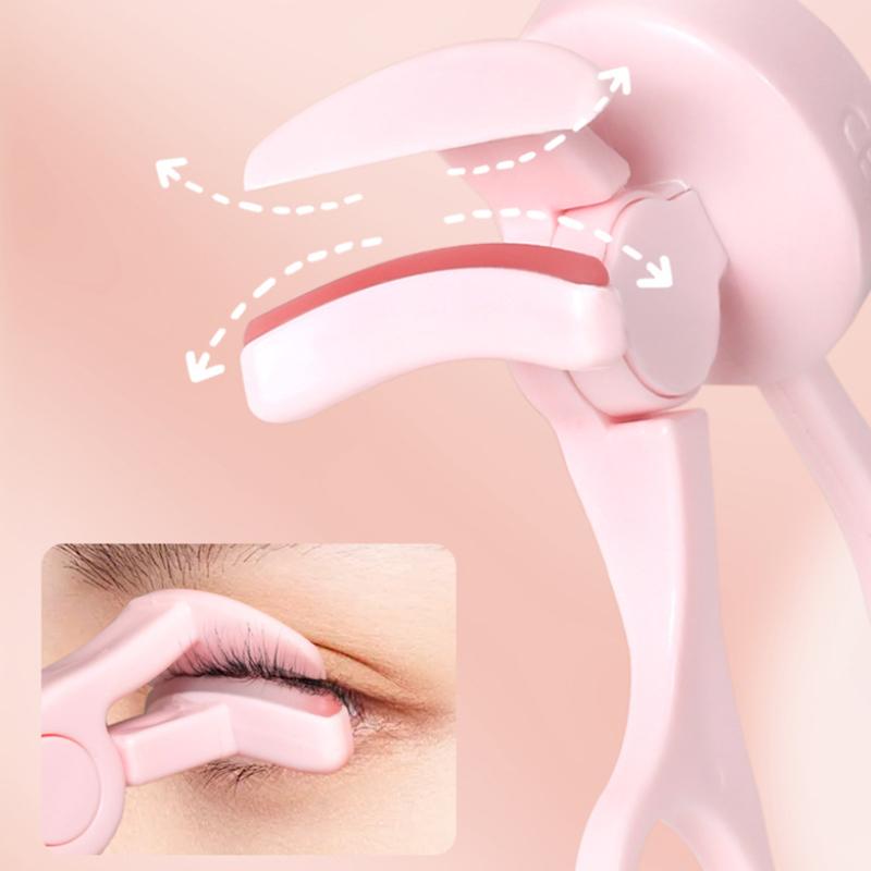 Portable Electric Heated Eyelash Curler Usb Rechargeable Heated Lash Curler For Women Long Lasting Anti-Scald Finalize Eyelash