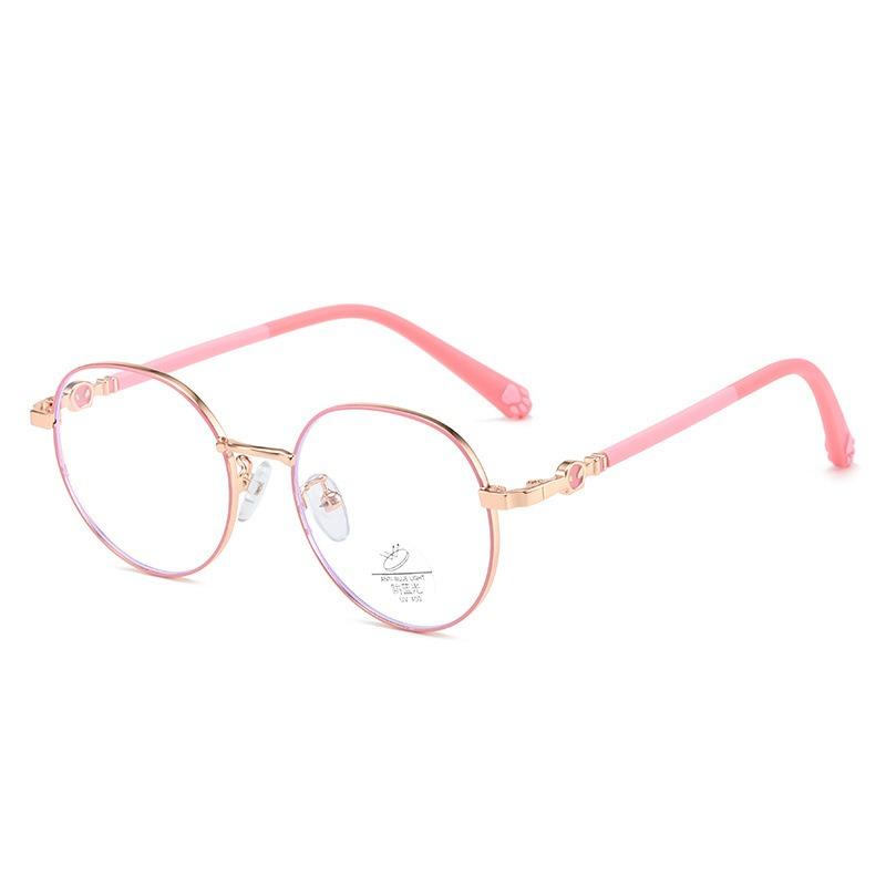 Anti-Blue Light Kids Glasses Children Boys Girls Ultra Light Frame Comfortable Eyeglasses Computer Eye Protection Eyeglasses