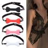 Bone-Shaped Silicone Ball Gag Adjustable BDSM Mouth Restraint for Bondage Roleplay Soft Body-Safe Discreet Adult Toy for Couples' Play
