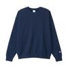 Long-sleeved Sweatshirt with a Single Embroidered Logo, Relaxed Fit, Dropped Shoulders, French Terry Fabric, Crewneck Style. (C8-A023Z-370-L)