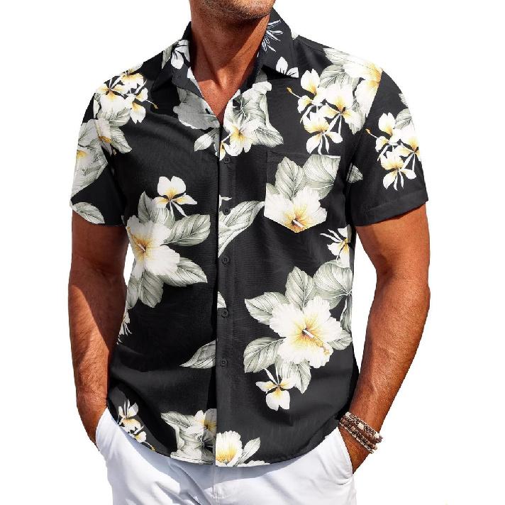 Men's Shirts Versatile New Fashion Trend Hawaii