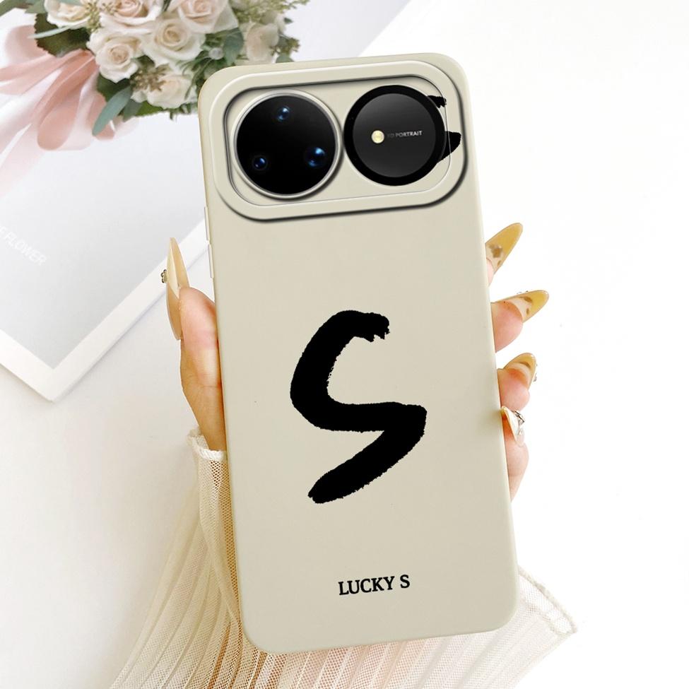 For Huawei Nova 15 Ultra Case SLY-AL00 Silicone Luxury A-Z Letters Fashion Cool Crown Phone Case For Huawei Nova15 Ultra Cover