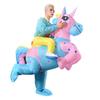 Colorful Pegasus Mount Inflatable Costume, Adult