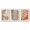 3pcs Neutral Minimalist Abstract Fern Boho Wall Art Decor Paintings Warm Tones Wall Decor Posters Home Decor Creative Gifts