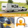 Heavy-Duty Haak Anti-Diefstal Trailer Slot, Universeel Caravan Trailer Kogelkoppeling Slot, Duurzaam Trekken Beveiligingsaccessoire