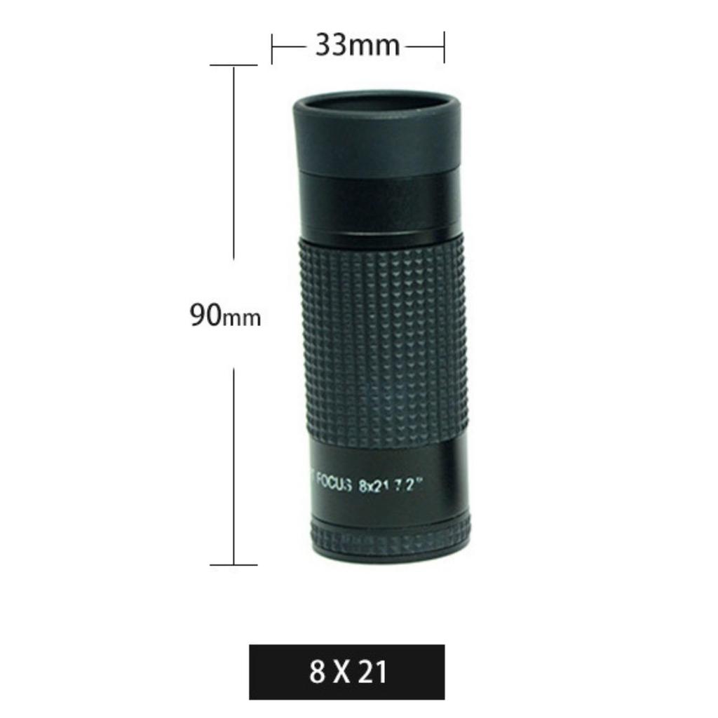 BGL Monocular 8x21 33x33x65mm Compact Case with Strap
