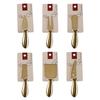 Stainless Steel Hollow Handle, Golden Cheese Knife, Cheese Knife Set, Card Binding Packaging, Western Knives and Forks