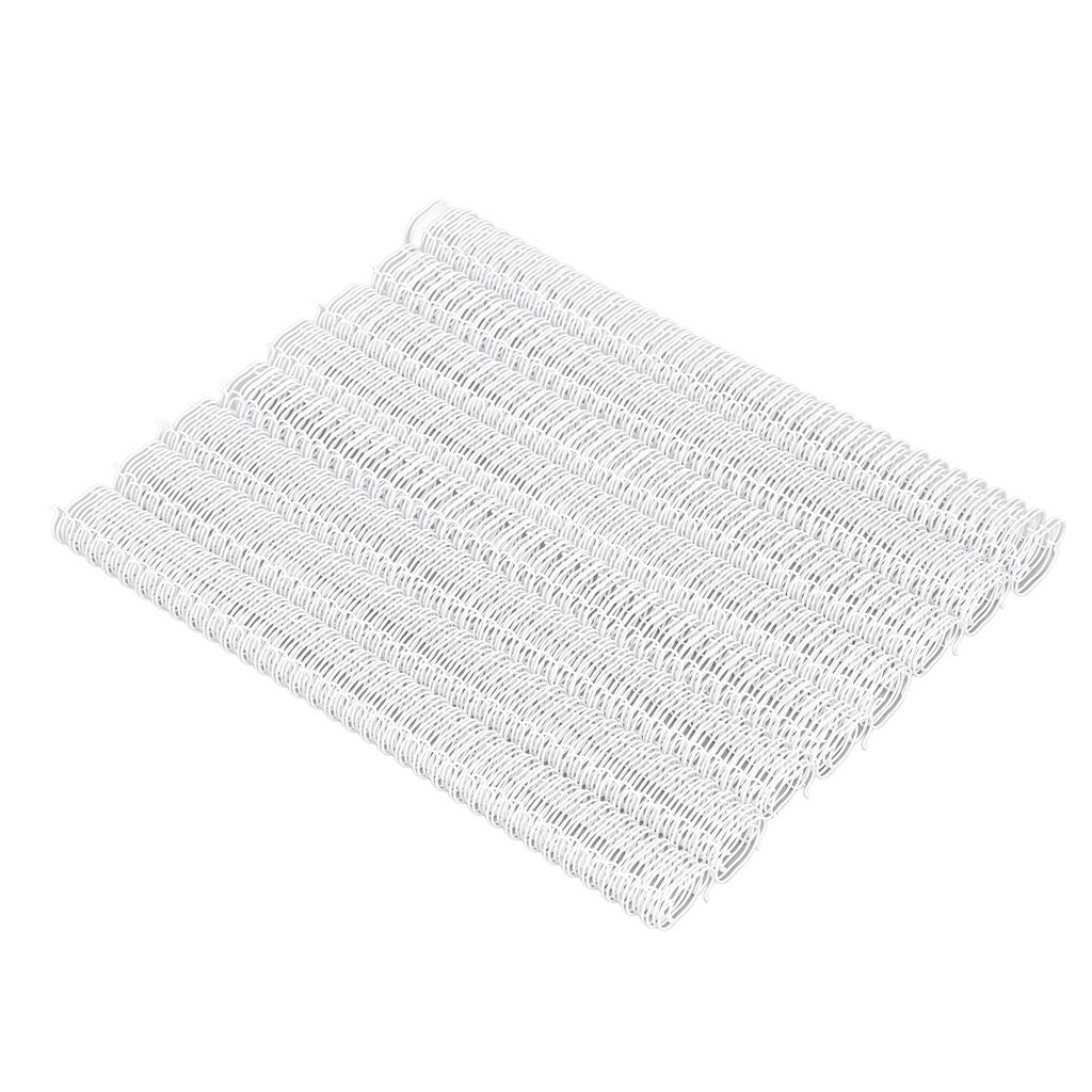 100PCS Double   Wire Binding Spines 9Celsius16 Inch 34   3:1 Pitch 120 Sheet Capacity   Spiral Binding Coil for Student Coworker