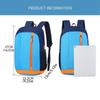 Zipper Outdoor Sports Backpack Large Capacity Climb Bag Casual Lightweight Nylon Bag  Outdoor