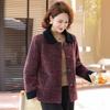 Elegant Women's Plus Velvet Winter Woolen Coat
