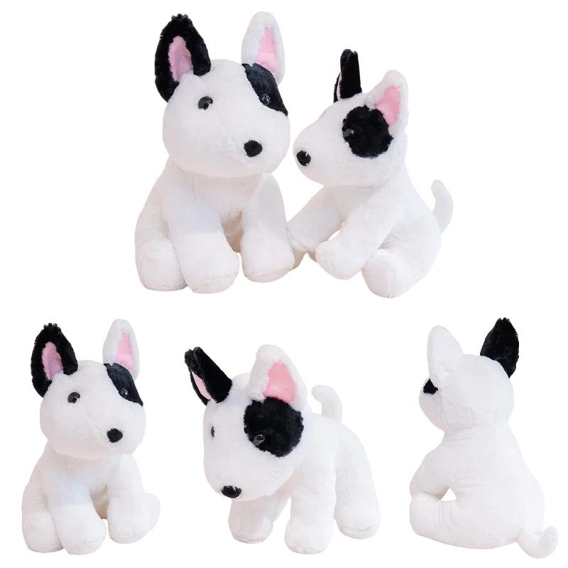 Household Items No.2 Unisex Kids 40/50Cm Cute Bull Terrier Plush Toys Sitting Posture Pet Dog Stuffed Animal Toy Sleep Mate Throw Pillow Kid Birthday Gift