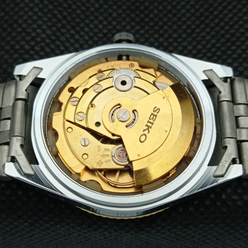 Generalüberholte Seiko 5 President Auto Herrenuhr aus Japan mit transparenter Rückseite, a305192-9
