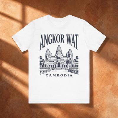 Angkor Wat Cambodia T-Shirt Unisex - Landmark Souvenir Shirt Gift For Women & Men