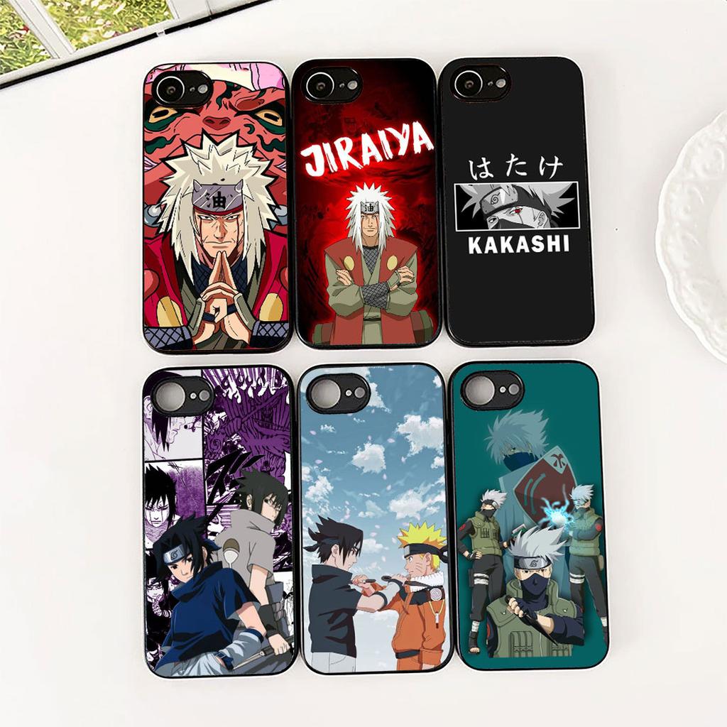 Jiraiya Kakashi Narutos Uchiha Sasuke Phone Case for Apple iPhone 12 13 Pro Max Mini ProMax X XR Air XS 12Pro 13Pro Cover