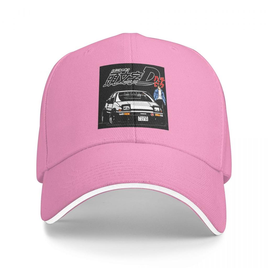 Anime Drift AE86 Initial D Baseballkappen Snapback Baseballmützen Atmungsaktiv Lässig Casquette Outdoor Unisex