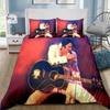 Copripiumino Federa C-Collection E-Elvis Set Biancheria da Letto Decorazione Camera da Letto Ragazzo Set 2/3 pezzi Singolo/Matrimoniale/Queen Taglia Grande