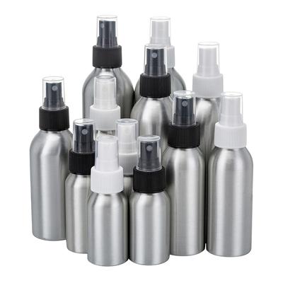 40–250 ml Aluminium-Sprühflaschen, nachfüllbar, für Parfüm, tragbar, leer, für Reisen, Kosmetik, Zerstäuber, Mini-Reiseflasche