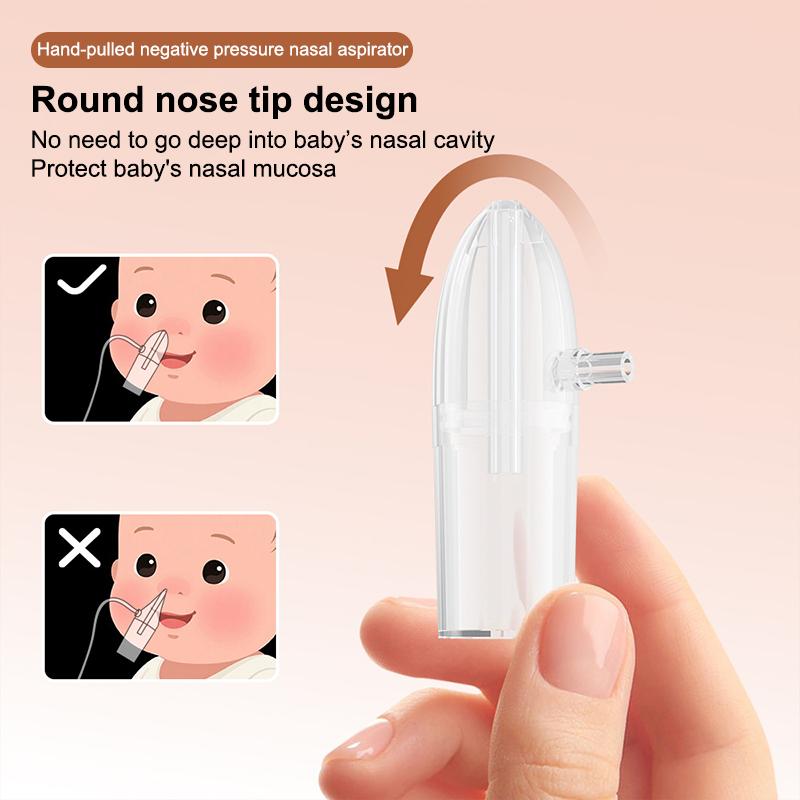 Strong Nasal Aspirator Hand Pump Safe Comfortable For Newborn Baby Toddler Nose Sucker Prevent Nasal Congestion Vacuum Nose