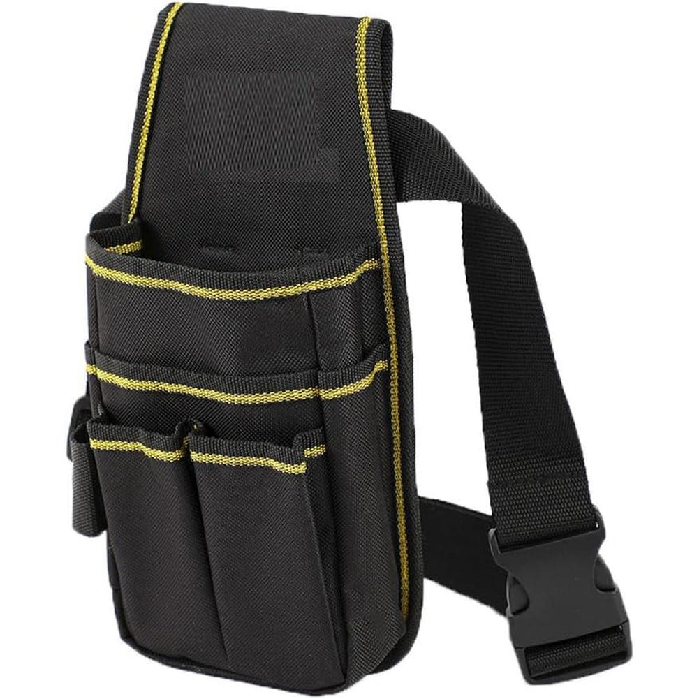 Electrician Pouch Adjustable Tool Belt Construction Work Easy-access Compartments Oxford Fabric Waterproof Fabric