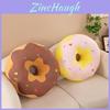 Adorable Cute Donut Plush Pillow Soft Toy Decorative Cushion For Sofa Gifts For Women