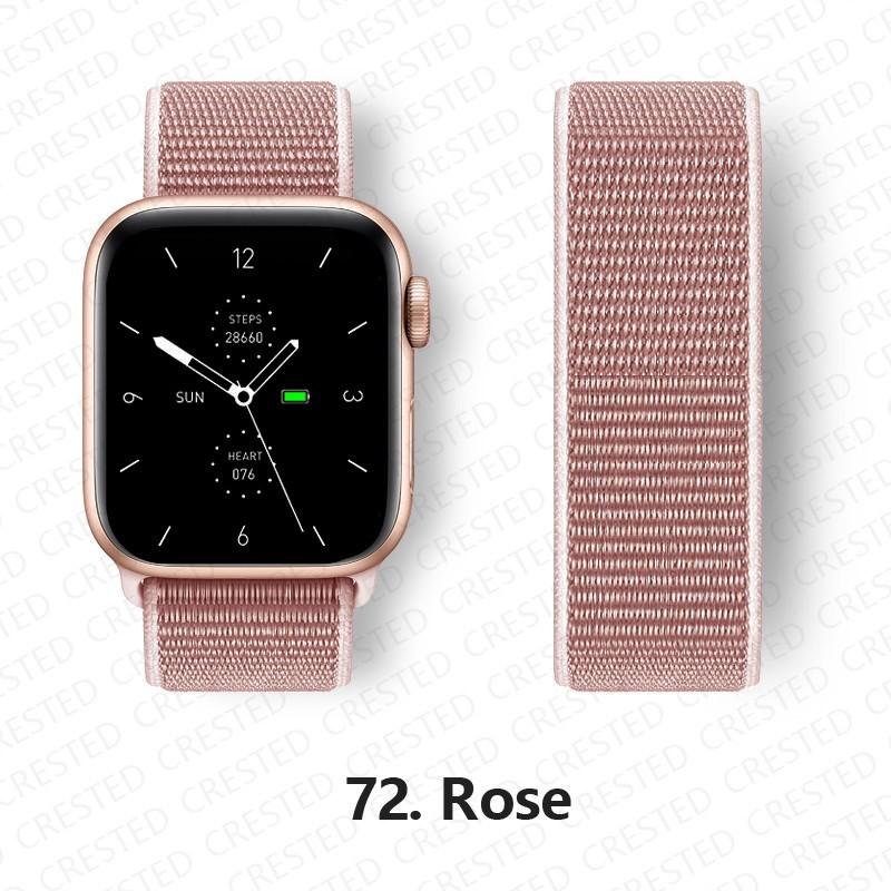 Pasek Nylonowy z Pętelką Do Pasków Apple Watch 44mm 40mm 49mm 41mm 45mm 46mm paski Bransoleta iWatch Seria 7 6 5 se 8 9 ultra 2 3 10 11