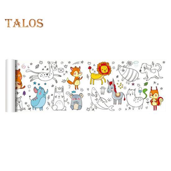 

Дитяче графіті Сувій Розмальовка Плакат Чіткий друк Тварини Малюнок Скатертина Стійкий колір Дитячий розмальовка Банер Діяльність батьків і дітей Мистецтво Ремесла C