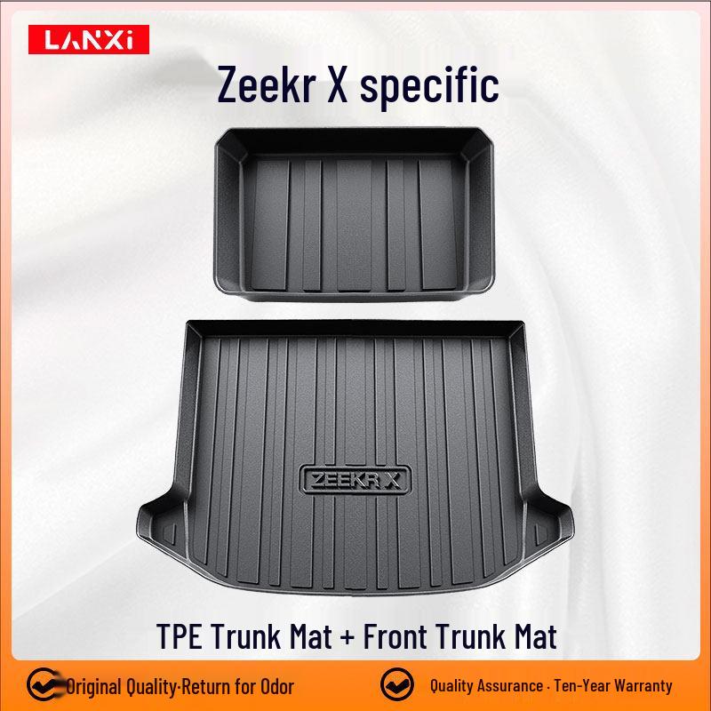 2024 Zeekr X TPE Trunk Mat & Interior Accessories Set