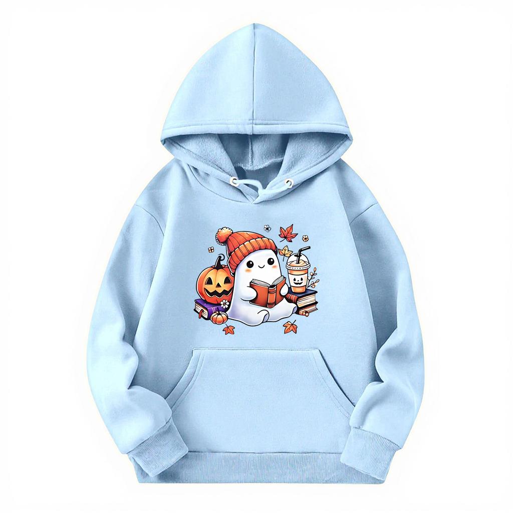 Women's Hooded Gradient Printed Long Sleeved Sweatshirt Loose Women's Sweatshirt  Sweatshirt