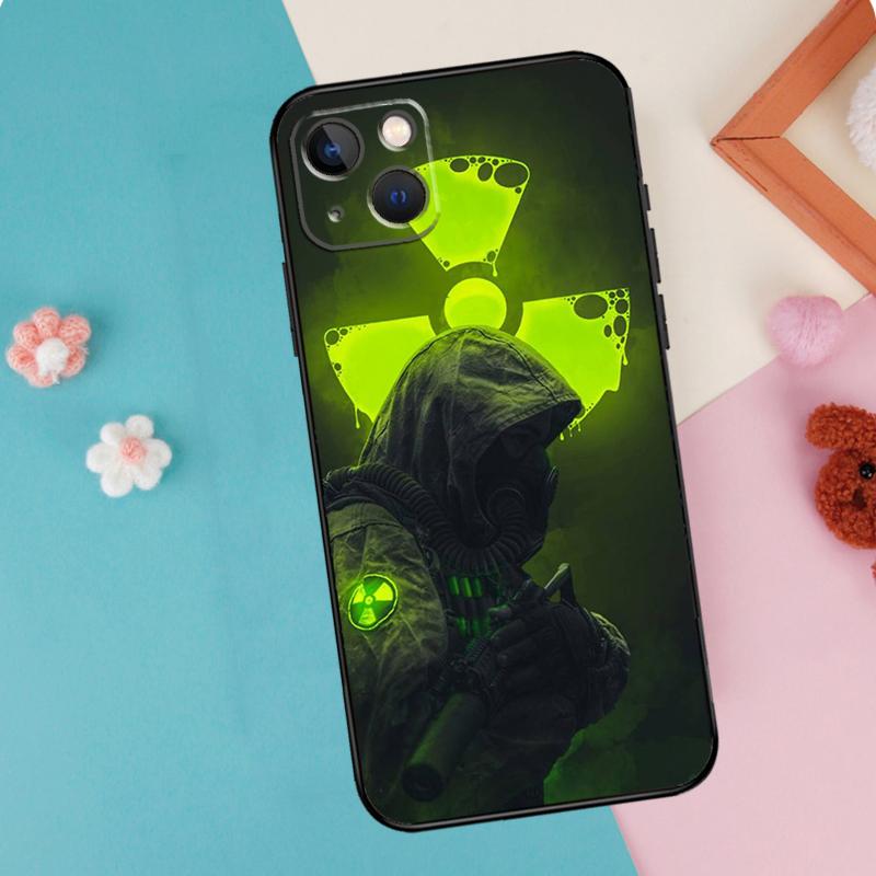 

Nuclear Radiation Emblem Phone Case For iPhone 16 15 14 13 11 12 Pro Max Plus Mini XR 16e Funda Silicone Back Cover iPhone 14